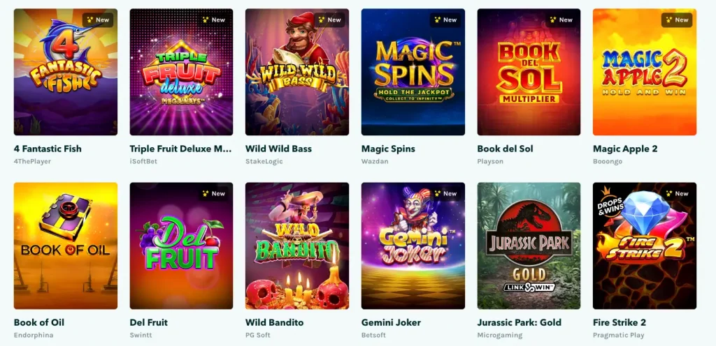 Lucky Days Casino Games